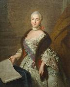 Ivan Argunov Portrait of Grand Duchess Catherine Alexeyevna oil on canvas